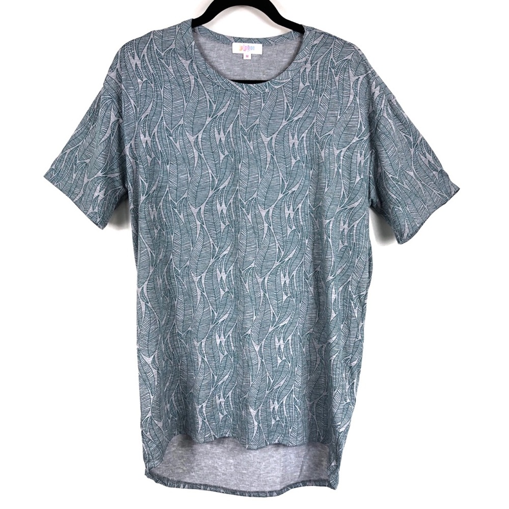 NWOT LuLaRoe Leaf Print Irma Tunic Top